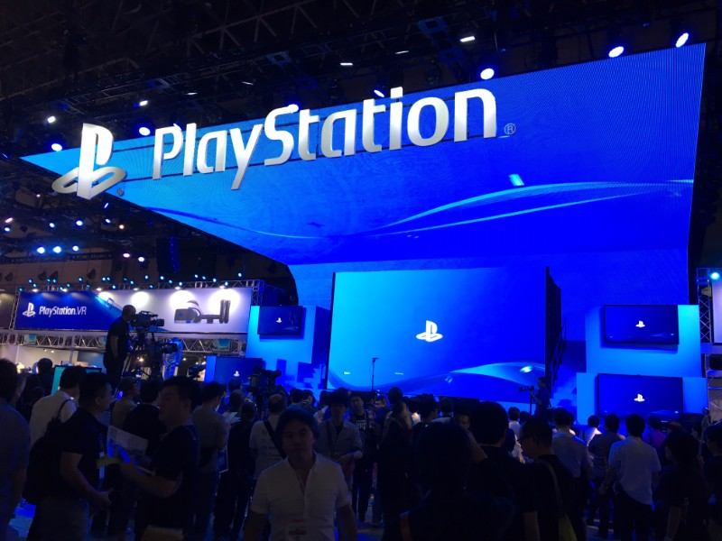 Even on the first business day, the Sony booth was packed. It’ll be a mad house once the public days start.